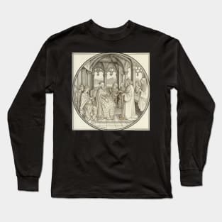 Jan van Eyck drawing Long Sleeve T-Shirt